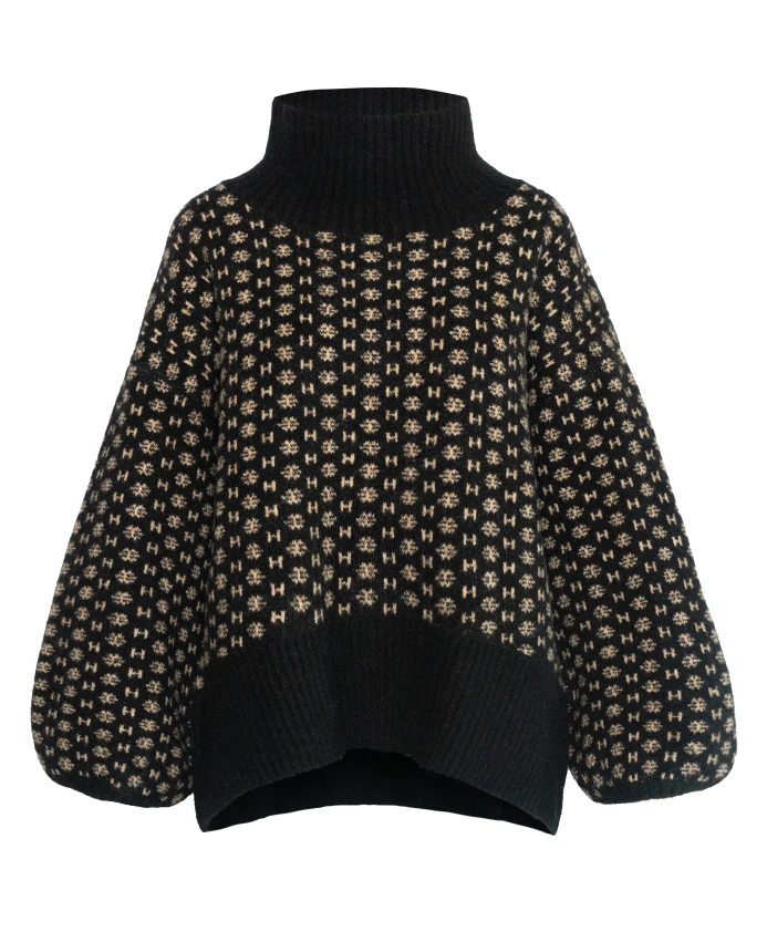 Свитер с логотипом HãSt, черный
Свитер с логотипом HãSt, черный