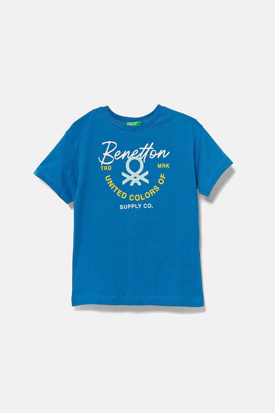 Детская хлопковая футболка United Colors Of Benetton, синий
Детская хлопковая футболка United Colors Of Benetton, синий