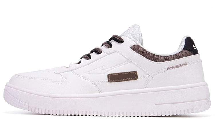 Низкие скейтерские кроссовки мужские бело-черные Erke
Низкие скейтерские кроссовки мужские бело-черные Erke