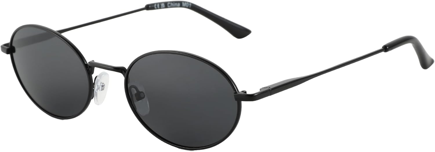 Солнцезащитные очки ZENOTTIC овальной формы в стиле ретро для женщин и мужчин, поляризованные, с защитой от УФ-излучения UV400, унисекс, винтажный стиль, классические очки, Black/Grey
Солнцезащитные очки ZENOTTIC овальной формы в стиле ретро для женщин и мужчин, поляризованные, с защитой от УФ-излучения UV400, унисекс, винтажный стиль, классические очки, Black/Grey