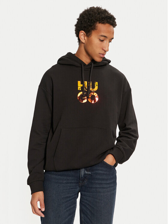 Толстовка свободного кроя Hugo, черный
Толстовка свободного кроя Hugo, черный