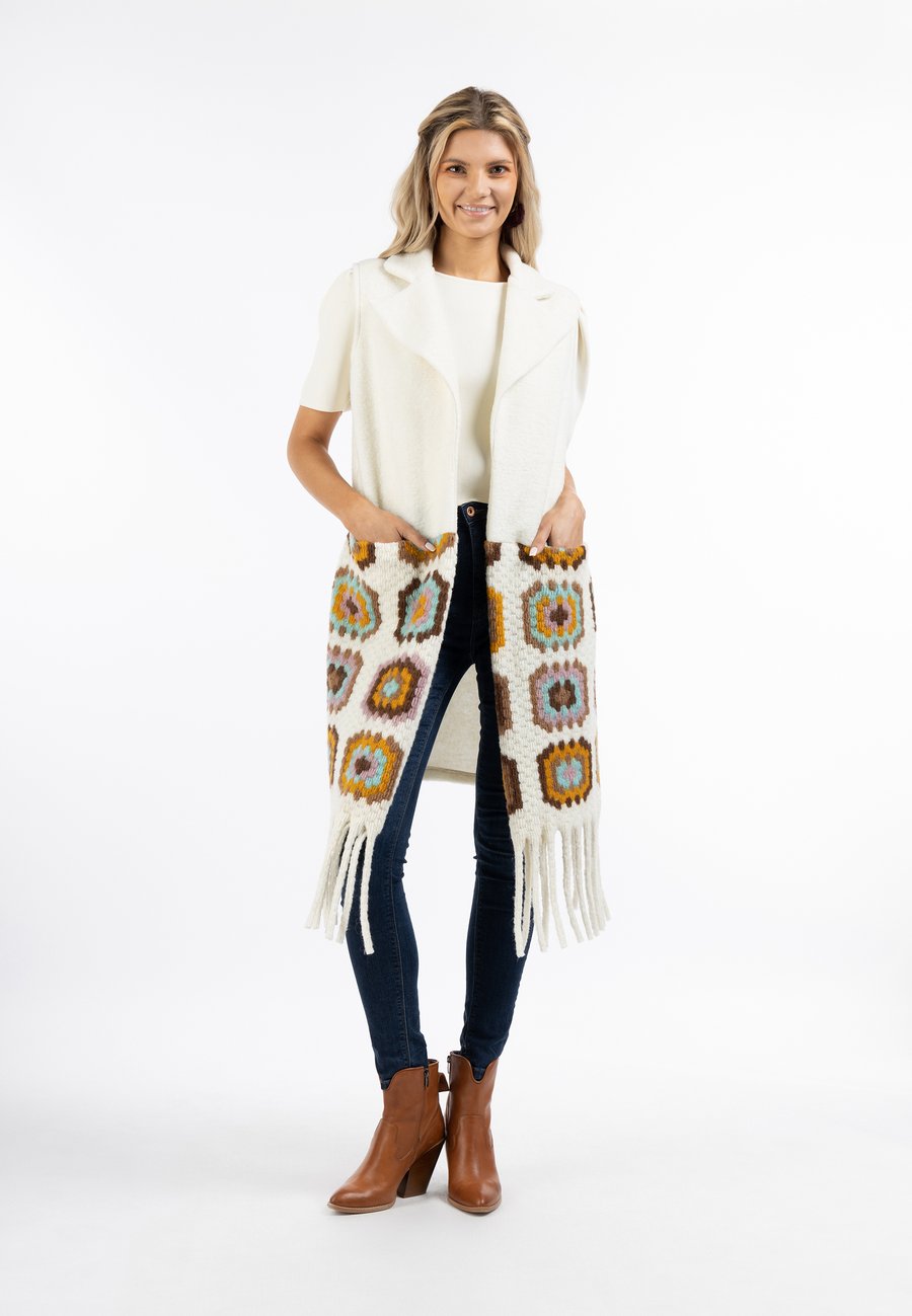Кардиган IZIA Cardigan, Wollweiss/White
Кардиган IZIA Cardigan, Wollweiss/White