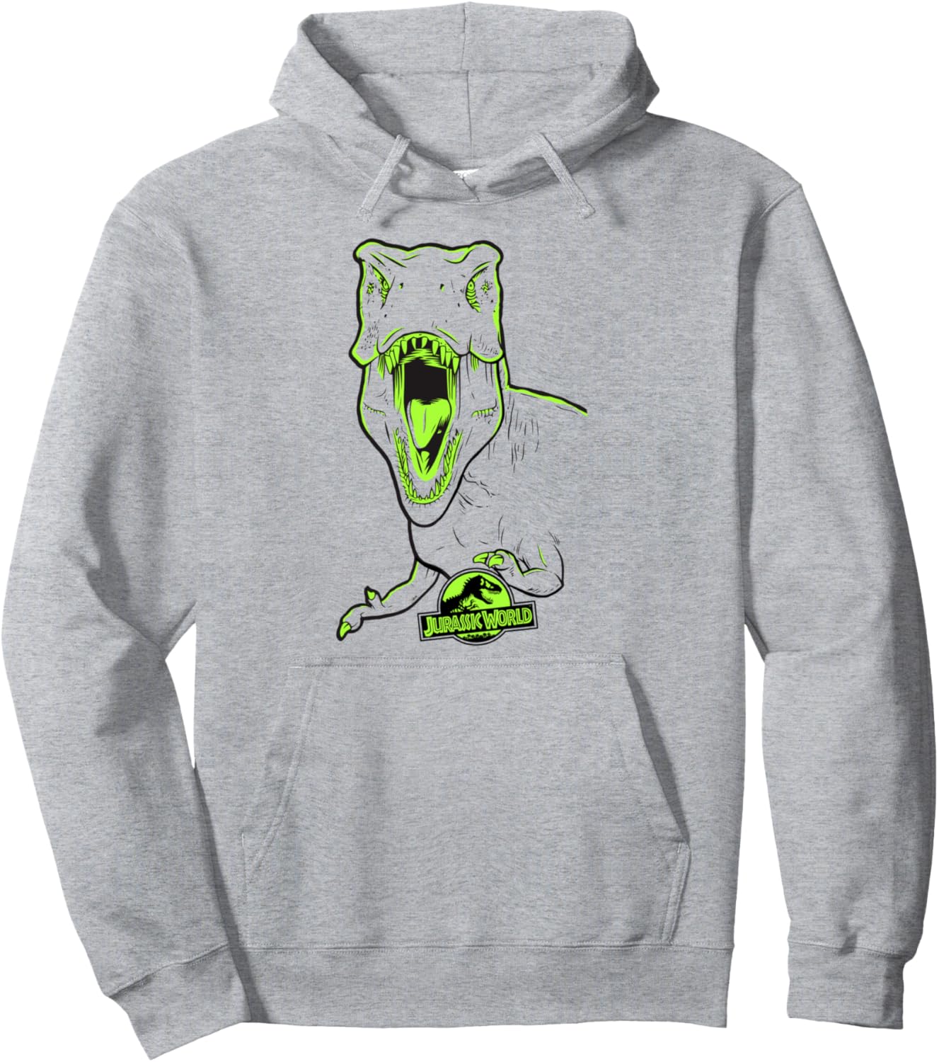 Худи с неоновым контуром тираннозавра из Парка Юрского периода Jurassic World, серый
Худи с неоновым контуром тираннозавра из Парка Юрского периода Jurassic World, серый