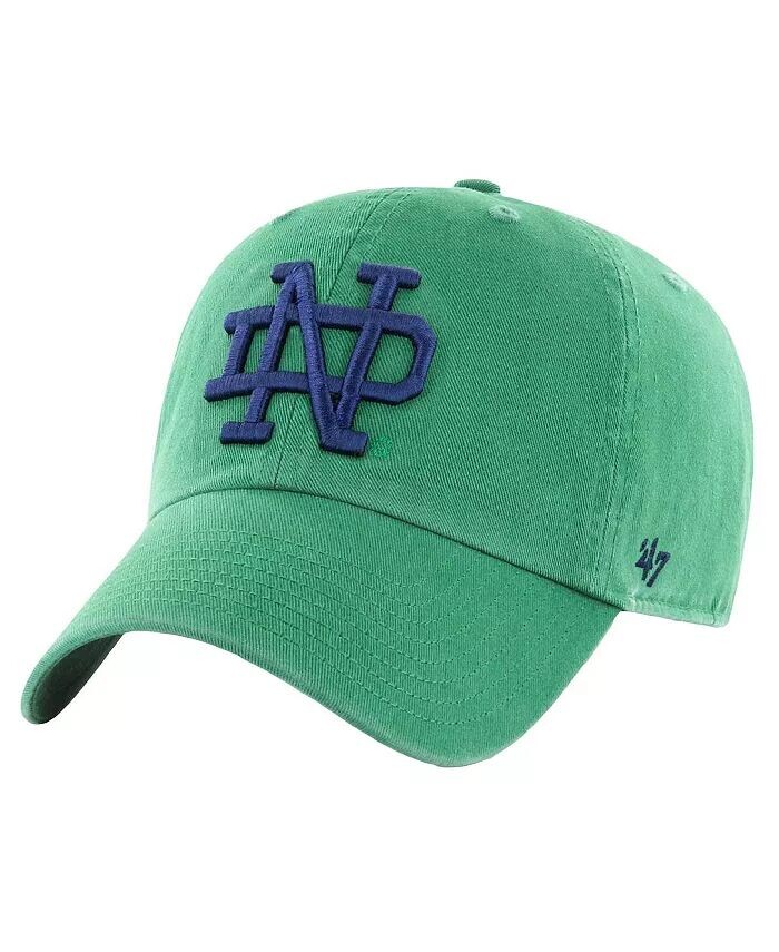 Мужская зеленая шляпа Notre Dame Fighting Irish Interlocking Logo Clean Up Adjustable '47 Brand
Мужская зеленая шляпа Notre Dame Fighting Irish Interlocking Logo Clean Up Adjustable '47 Brand