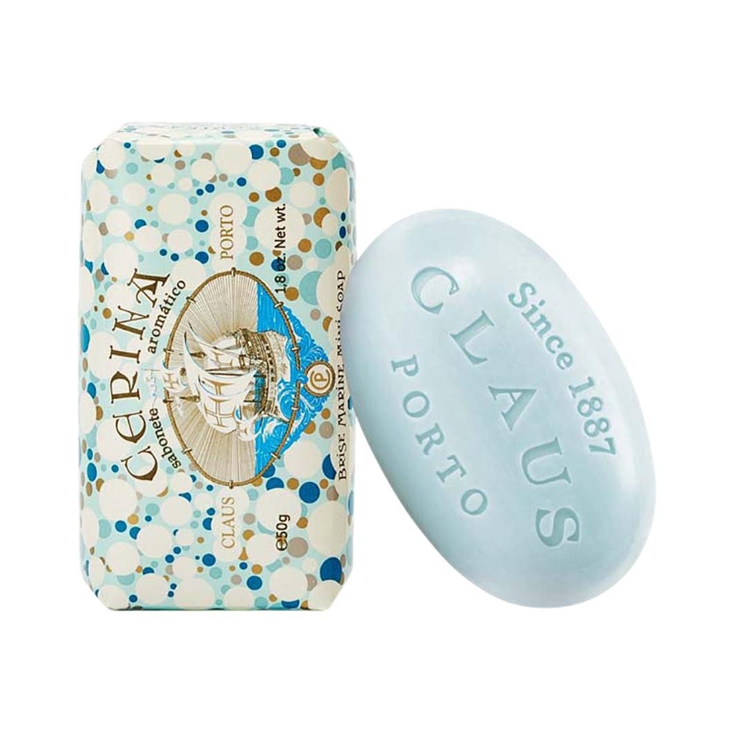 Мыло для тела cerina brise marine mini soap Claus Porto, вес 50 гр.
Мыло для тела cerina brise marine mini soap Claus Porto, вес 50 гр.