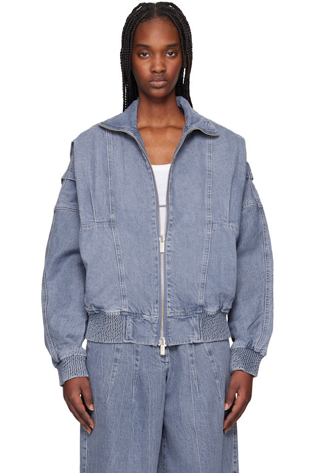 Джинсовая куртка с рукавом-крылом Remain Birger Christensen, синий
Джинсовая куртка с рукавом-крылом Remain Birger Christensen, синий