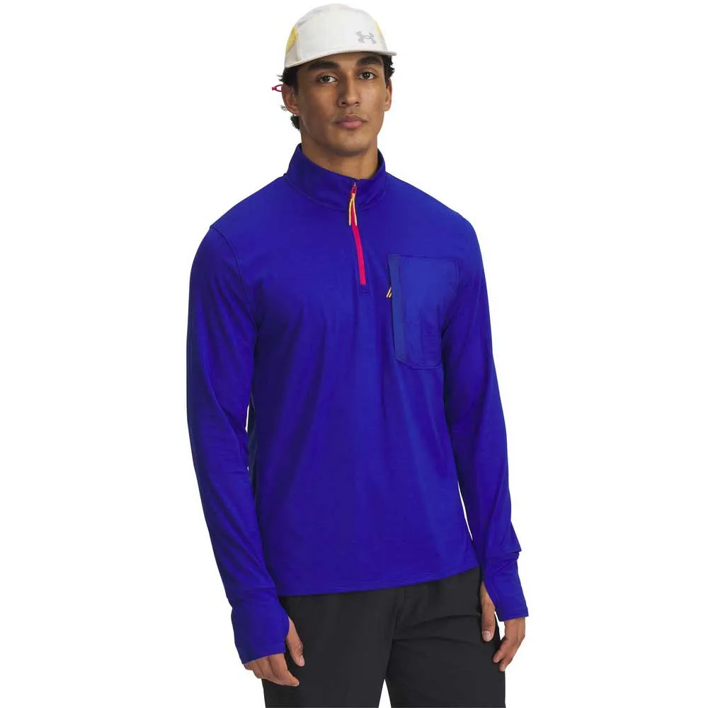 Толстовка спортивная Under Armour Trail Run half zip, синий
Толстовка спортивная Under Armour Trail Run half zip, синий