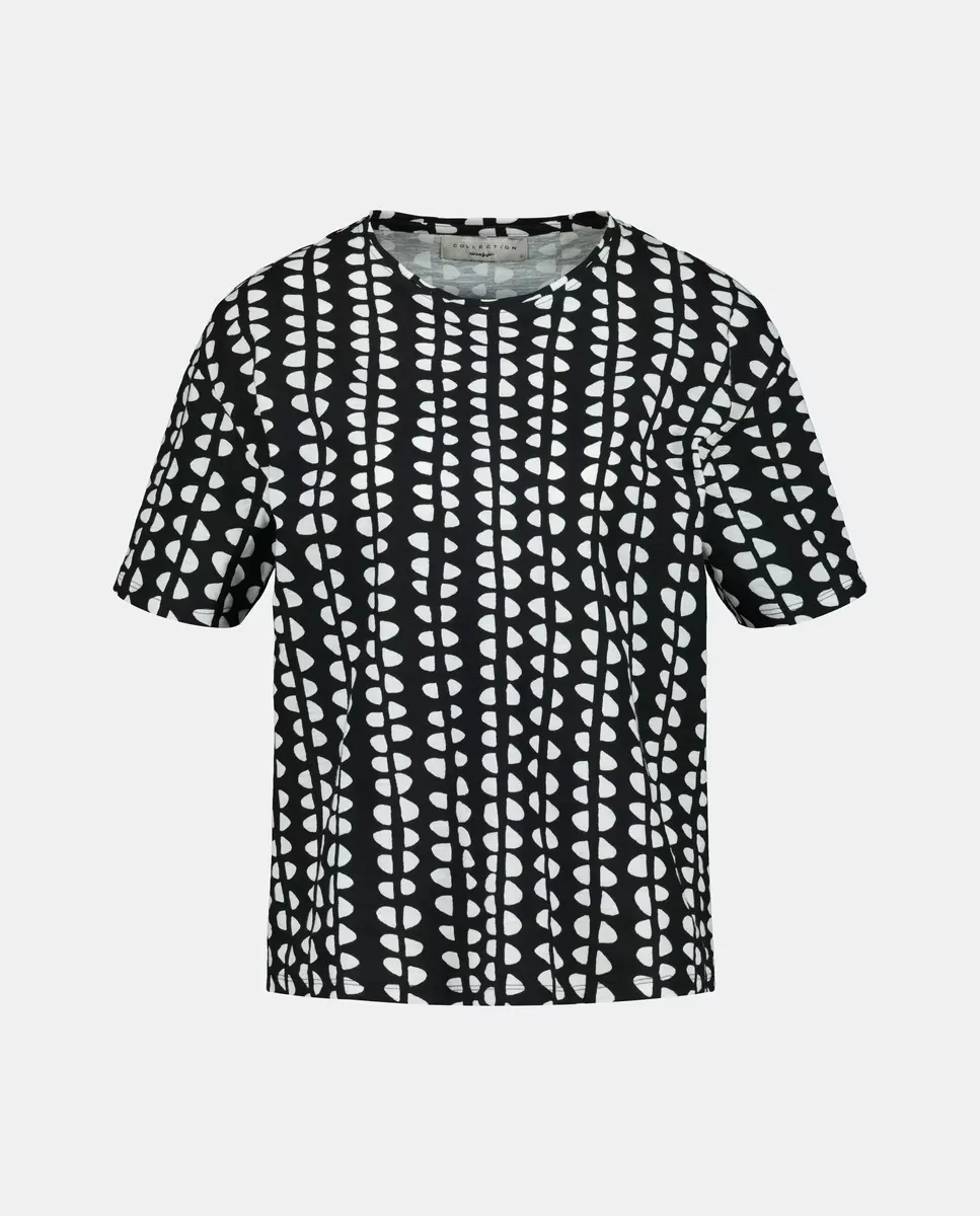 Женская хлопковая футболка с коротким рукавом Woman El Corte Inglés, черный
Женская хлопковая футболка с коротким рукавом Woman El Corte Inglés, черный