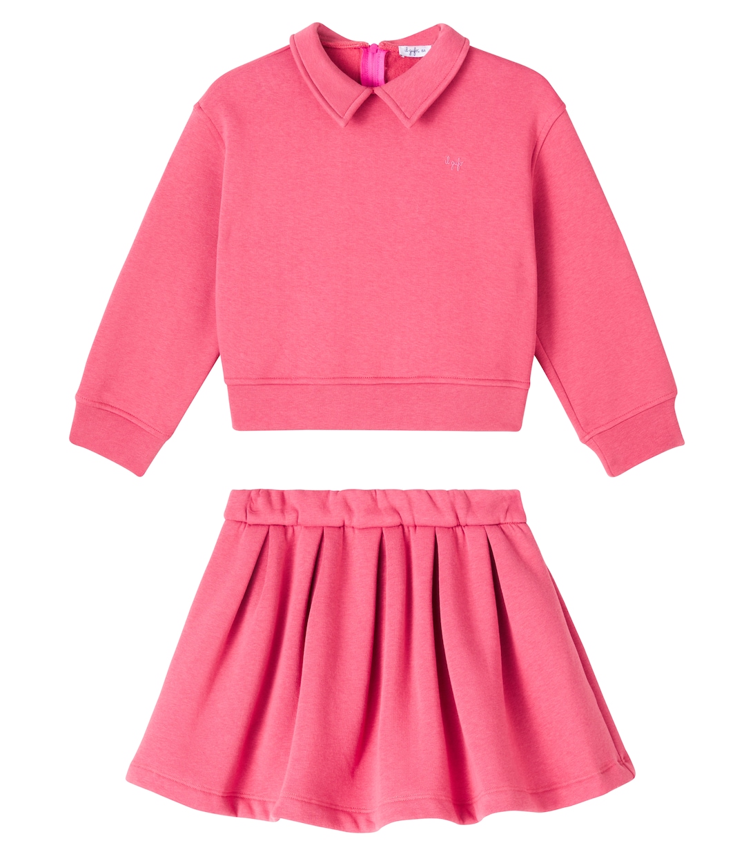 Комплект из флиса Фрезия с толстовкой и юбкой Il Gufo, Red Freesia
Комплект из флиса Фрезия с толстовкой и юбкой Il Gufo, Red Freesia