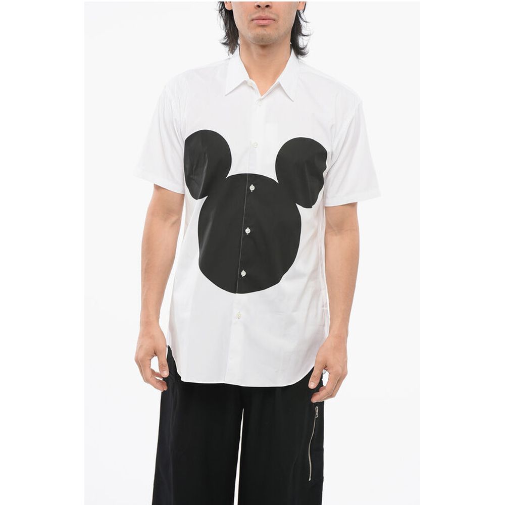 РУБАШКА DISNEY Рубашка из хлопка и поплина с короткими рукавами и принтом Микки Мо Comme des Garçons, белый
РУБАШКА DISNEY Рубашка из хлопка и поплина с короткими рукавами и принтом Микки Мо Comme des Garçons, белый