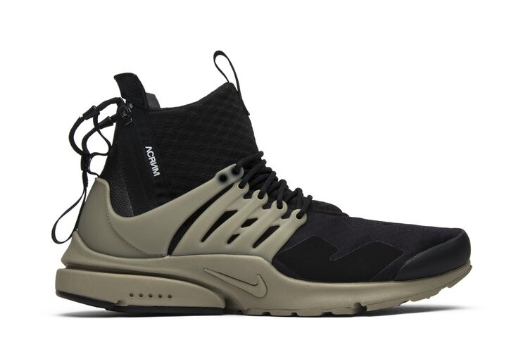Кроссовки Nike Acronym x Air Presto Mid 'Bamboo', черный
Кроссовки Nike Acronym x Air Presto Mid 'Bamboo', черный