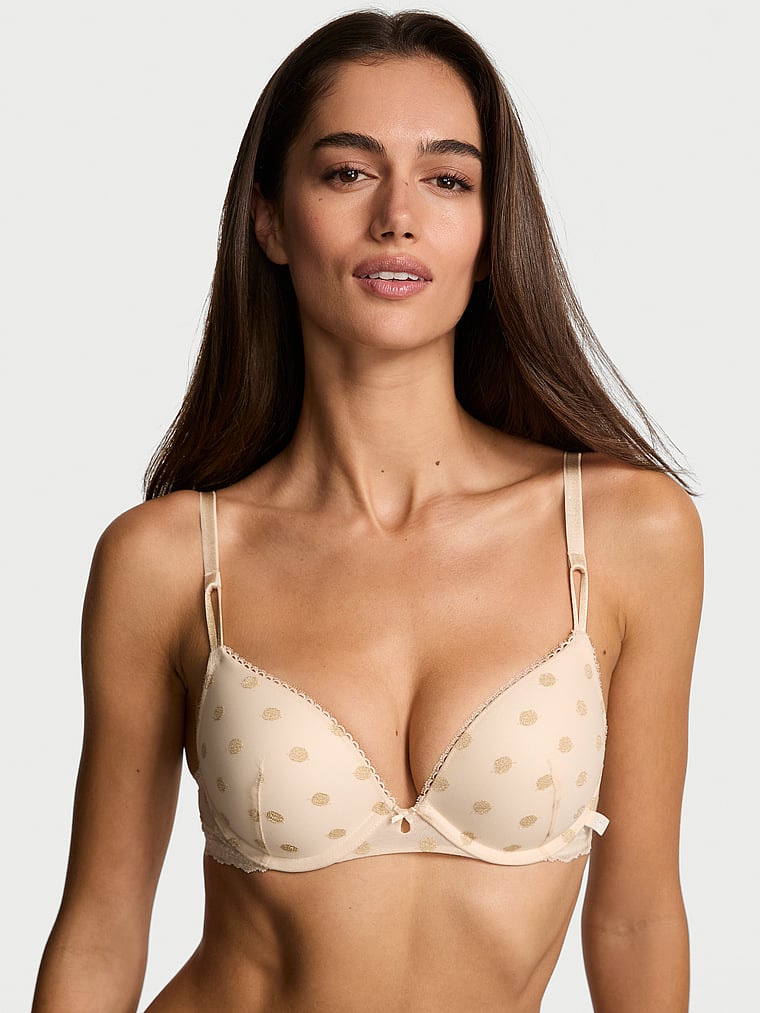 Сексуальный бюстгальтер пуш-ап с прозрачным лифом в горошек Victoria'S Secret, mesh candlelight
Сексуальный бюстгальтер пуш-ап с прозрачным лифом в горошек Victoria'S Secret, mesh candlelight