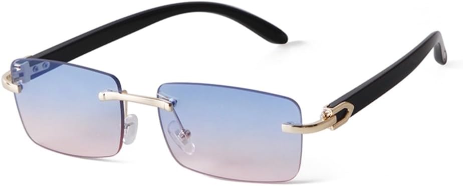 Ретро классические солнцезащитные очки без оправы для женщин и мужчин, винтажные прямоугольные солнцезащитные очки без оправы с градиентным переходом цвета TYUVIVO, C5
Ретро классические солнцезащитные очки без оправы для женщин и мужчин, винтажные прямоугольные солнцезащитные очки без оправы с градиентным переходом цвета TYUVIVO, C5