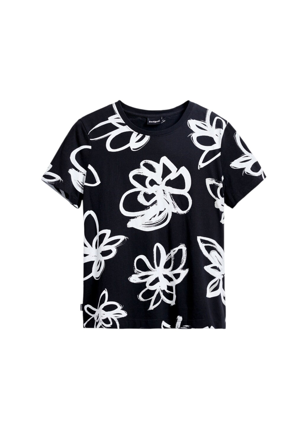 Футболка женская Desigual с принтом, черно-белый
Футболка женская Desigual с принтом, черно-белый