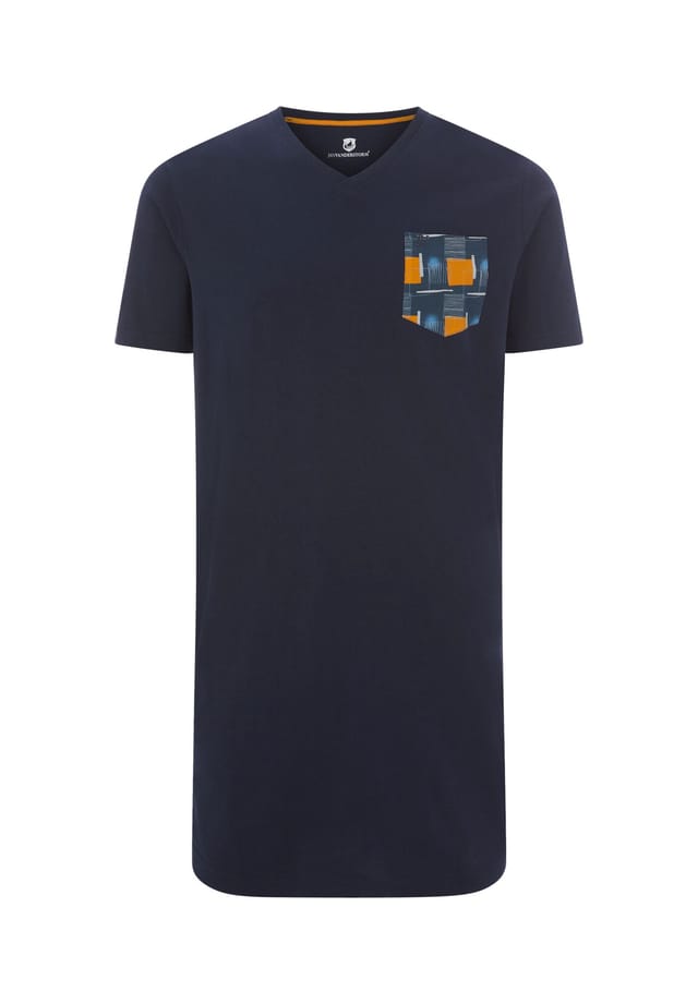 Ночная рубашка oenske Jan Vanderstorm, синий
Ночная рубашка oenske Jan Vanderstorm, синий