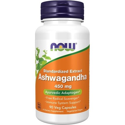NOW Foods Аюрведический адаптоген для поддержки иммунной системы Ashwagandha 90 растительных капсул 450 мг
NOW Foods Аюрведический адаптоген для поддержки иммунной системы Ashwagandha 90 растительных капсул 450 мг