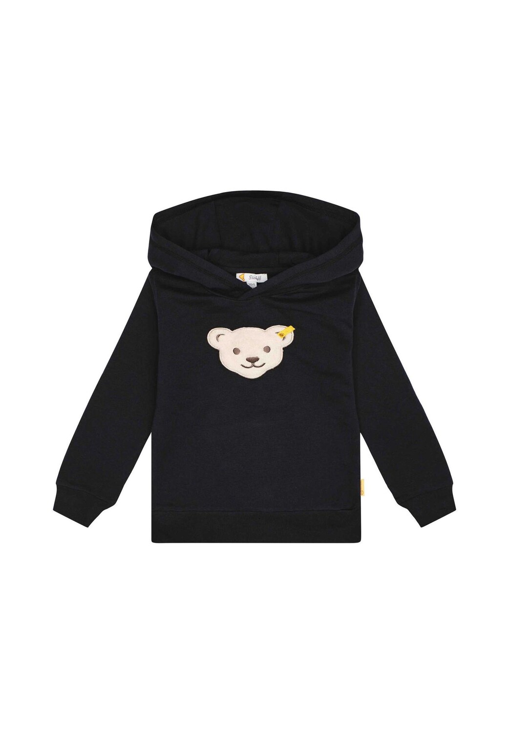 Детская толстовка - толстовка с капюшоном, плюшевой аппликацией, хлопок стрейч Steiff, темно-синий
Детская толстовка - толстовка с капюшоном, плюшевой аппликацией, хлопок стрейч Steiff, темно-синий