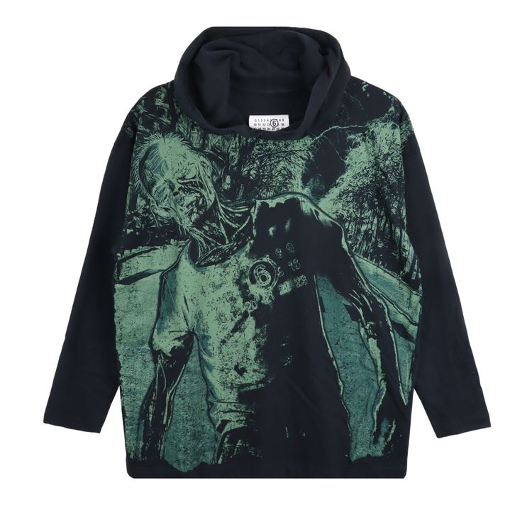 Худи MM6 Maison Margiela Numbers Motif Hoodie 'Black', черный
Худи MM6 Maison Margiela Numbers Motif Hoodie 'Black', черный