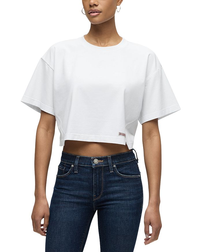 Футболка с передним швом Hudson, белый 
Футболка с передним швом Hudson, белый