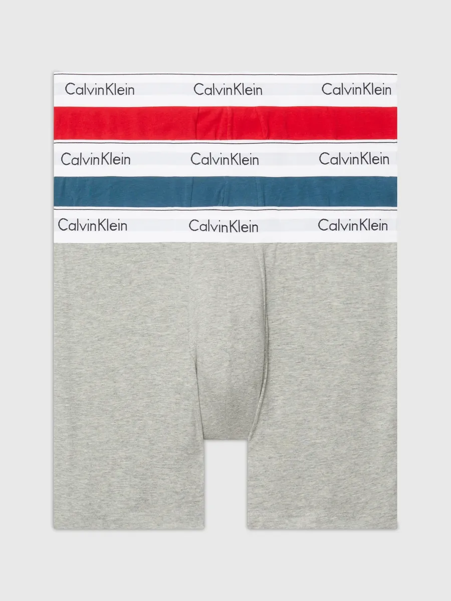 Боксеры Calvin Klein Underwear "BOXER BRIEF 3PK" (3 шт. в упаковке, 3 шт. в упаковке), с удлиненными штанинами и эластичным поясом с логотипом, серый
Боксеры Calvin Klein Underwear "BOXER BRIEF 3PK" (3 шт. в упаковке, 3 шт. в упаковке), с удлиненными штанинами и эластичным поясом с логотипом, серый