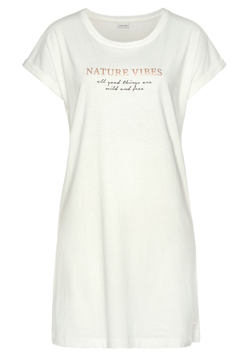 Ночная рубашка LASCANA, экрю
Ночная рубашка LASCANA, экрю