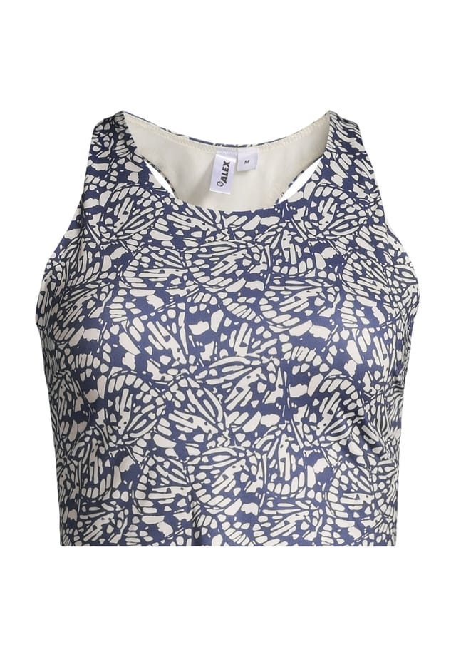 Спортивный бюстгальтер "Эмма" с эластичной спинкой-борцовкой Alex, цвет aop butterfly 2col
Спортивный бюстгальтер "Эмма" с эластичной спинкой-борцовкой Alex, цвет aop butterfly 2col