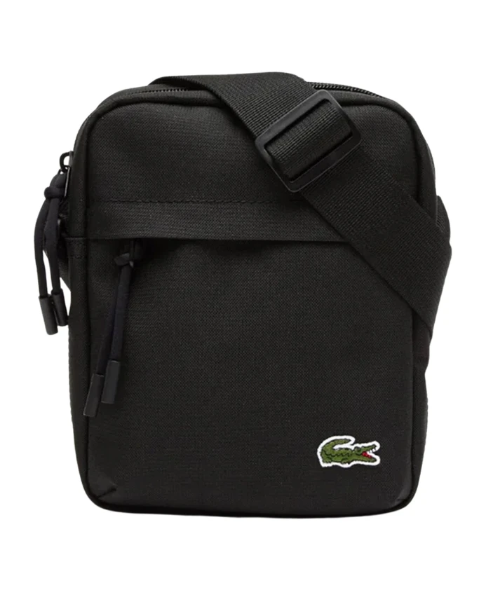 Базовая сумка через плечо из крокодиловой кожи нуар Lacoste, черный
Базовая сумка через плечо из крокодиловой кожи нуар Lacoste, черный