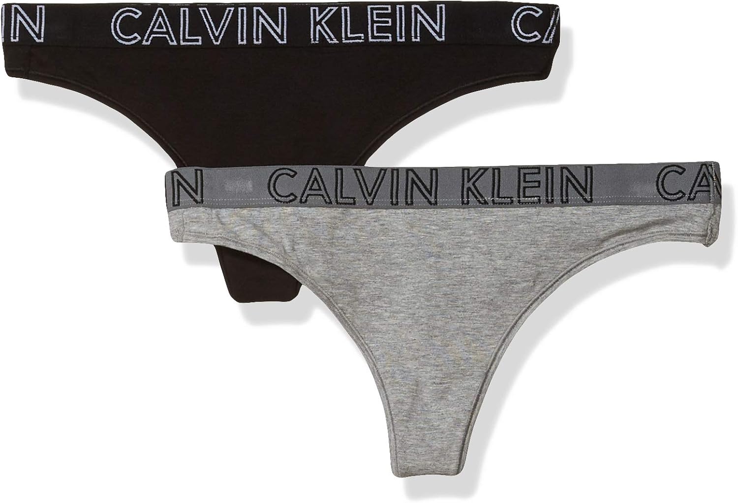 Женские хлопковые трусики-стринги Calvin Klein Ultimate, Black/Grey Heather
Женские хлопковые трусики-стринги Calvin Klein Ultimate, Black/Grey Heather