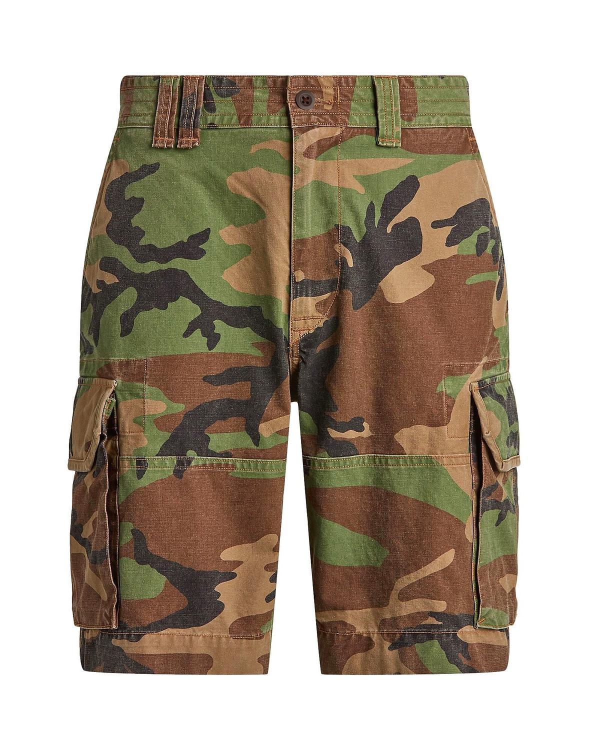 Шорты 10.5-Inch Classic Fit Camo Cargo Short Polo Ralph Lauren, зеленый
Шорты 10.5-Inch Classic Fit Camo Cargo Short Polo Ralph Lauren, зеленый