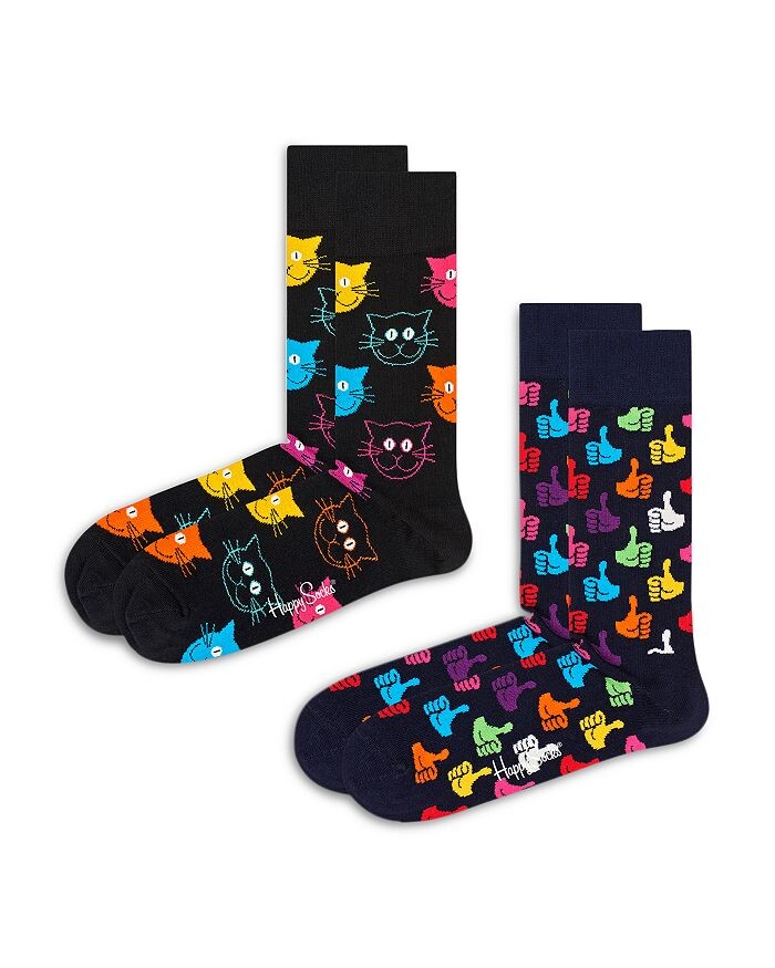 Классические носки из хлопковой смеси Happy Socks, 2 шт, черный
Классические носки из хлопковой смеси Happy Socks, 2 шт, черный