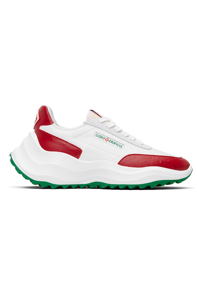 Кроссовки Atlantis из страусиной кожи Casablanca, красный
Кроссовки Atlantis из страусиной кожи Casablanca, красный