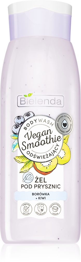 Веганский смузи черника + киви нежный гель для душа Bielenda, 400 мл
Веганский смузи черника + киви нежный гель для душа Bielenda, 400 мл