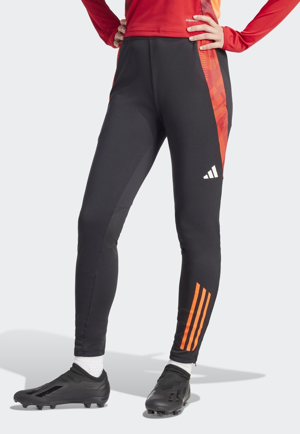 Леггинсы TIRO24 COMPETITION adidas Performance, цвет black app solar red 
Леггинсы TIRO24 COMPETITION adidas Performance, цвет black app solar red