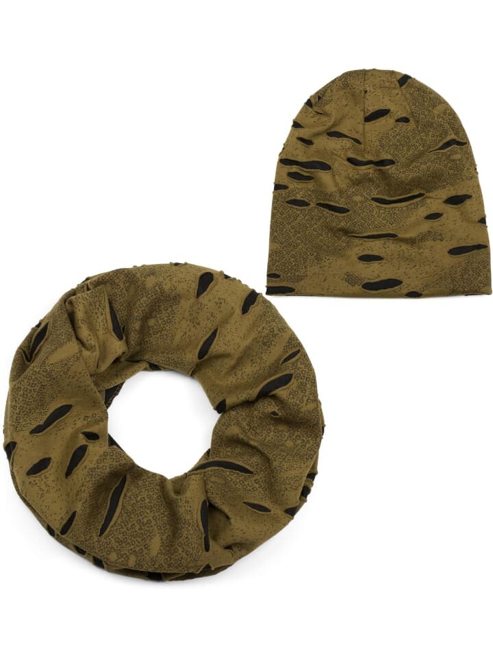 Шарф styleBREAKER, цвет oliv/schwarz
Шарф styleBREAKER, цвет oliv/schwarz