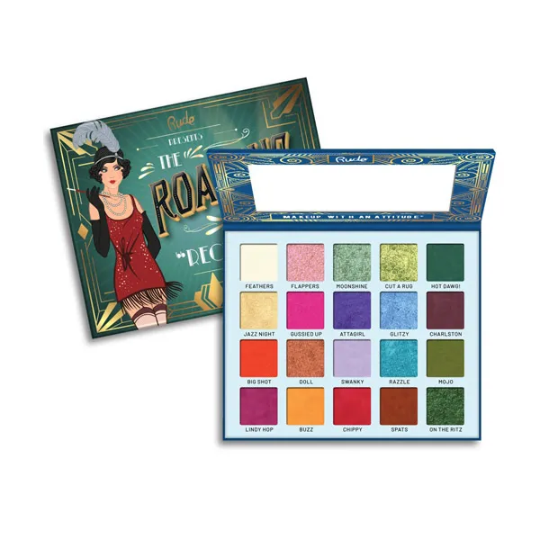 Палитра теней с высоким содержанием пигментов Eyeshadow Palette The Roaring 20'S Reckless Rude, 1 UD
Палитра теней с высоким содержанием пигментов Eyeshadow Palette The Roaring 20'S Reckless Rude, 1 UD