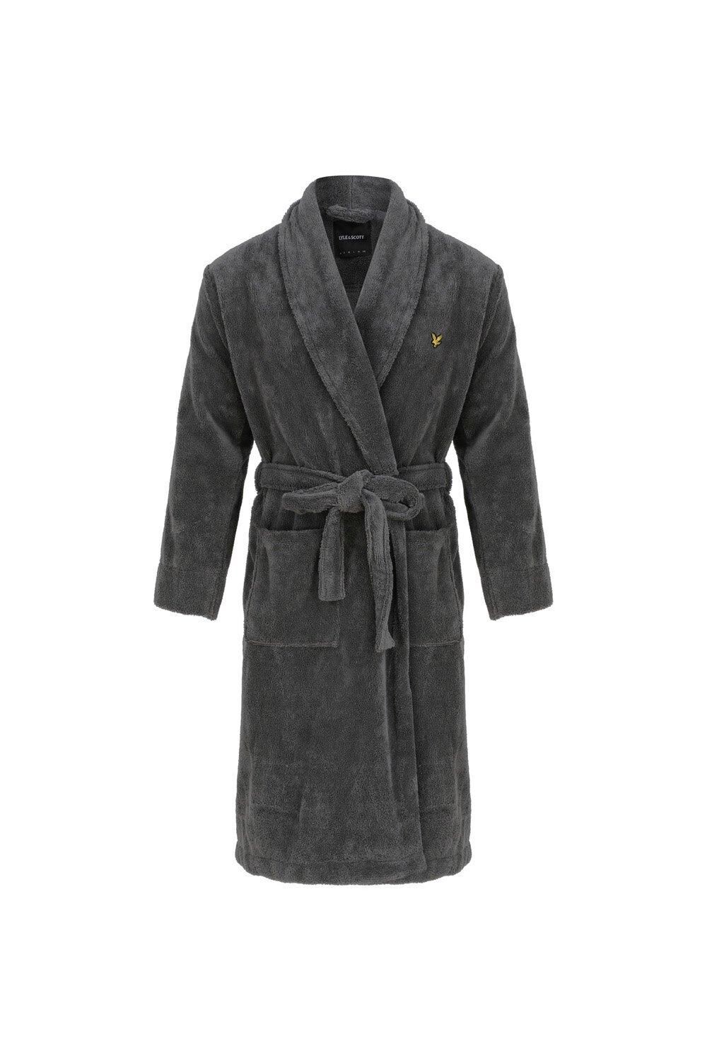 Банный халат Lyle & Scott Lucas, серый
Банный халат Lyle & Scott Lucas, серый