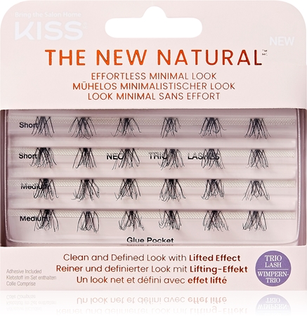 Пучки ресниц без узлов KISS The New Natural Effortless Minimal Look, Trio 01 24 szt.
Пучки ресниц без узлов KISS The New Natural Effortless Minimal Look, Trio 01 24 szt.