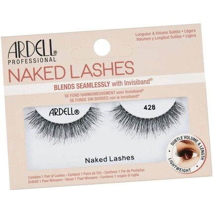 Накладные ресницы Naked Lashes Real Hair 428 — натуральные веганские многоразовые накладные ресницы для приклеивания — 1 пара, Ardell
Накладные ресницы Naked Lashes Real Hair 428 — натуральные веганские многоразовые накладные ресницы для приклеивания — 1 пара, Ardell