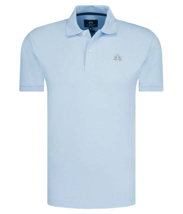 Поло La Martina Eduardo Slim Fit, голубой
Поло La Martina Eduardo Slim Fit, голубой