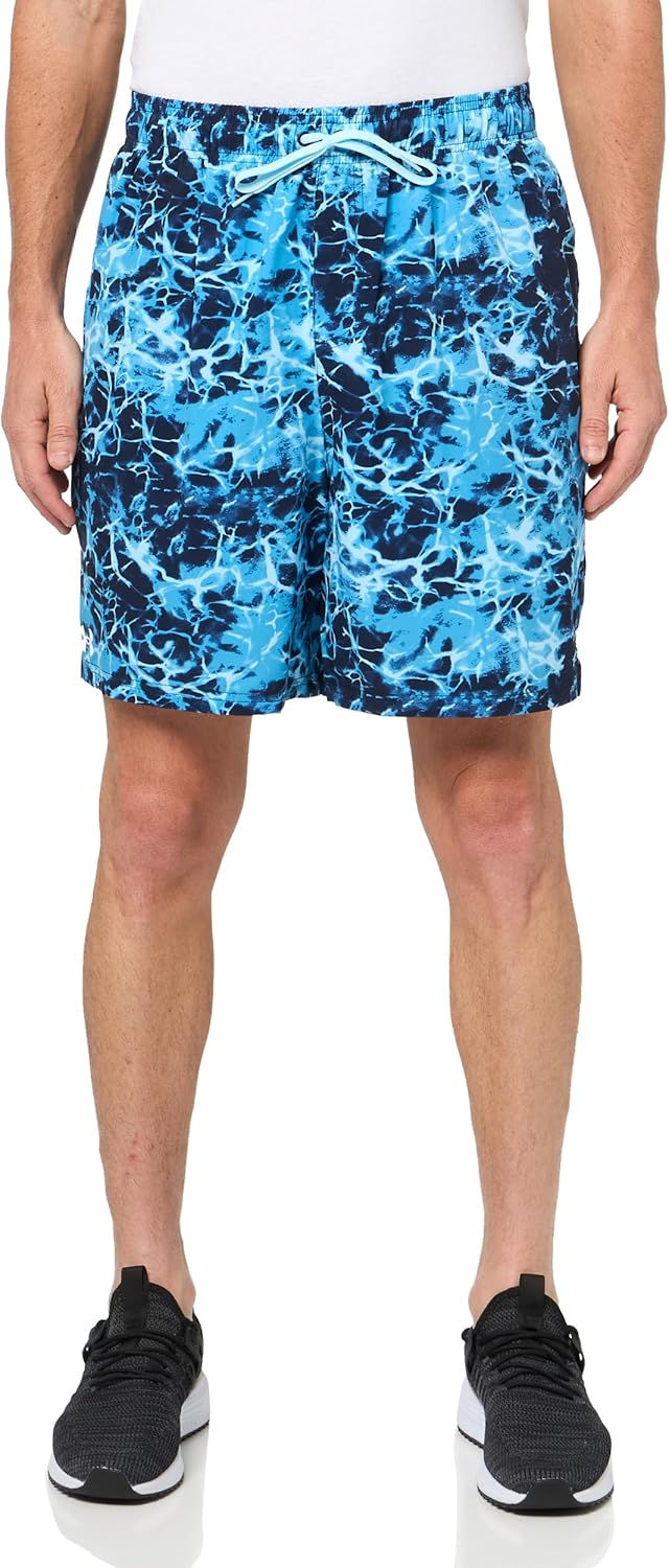 Мужские компрессионные плавки-шорты Under Armour с подкладкой, затягивающимся шнурком и эластичным поясом, Ether Blue
Мужские компрессионные плавки-шорты Under Armour с подкладкой, затягивающимся шнурком и эластичным поясом, Ether Blue