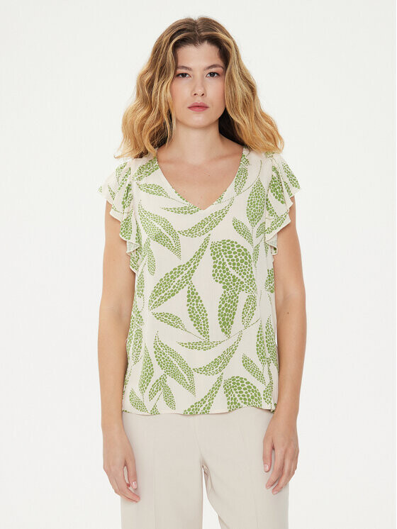 Блузка стандартного кроя Jdy, белый 
Блузка стандартного кроя Jdy, белый