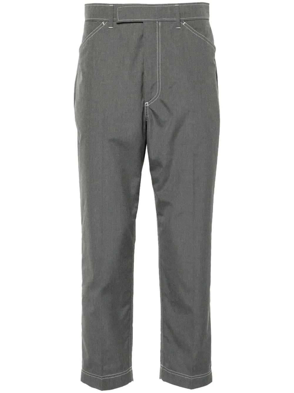 Укороченные брюки прямого кроя THOM BROWNE, серый
Укороченные брюки прямого кроя THOM BROWNE, серый