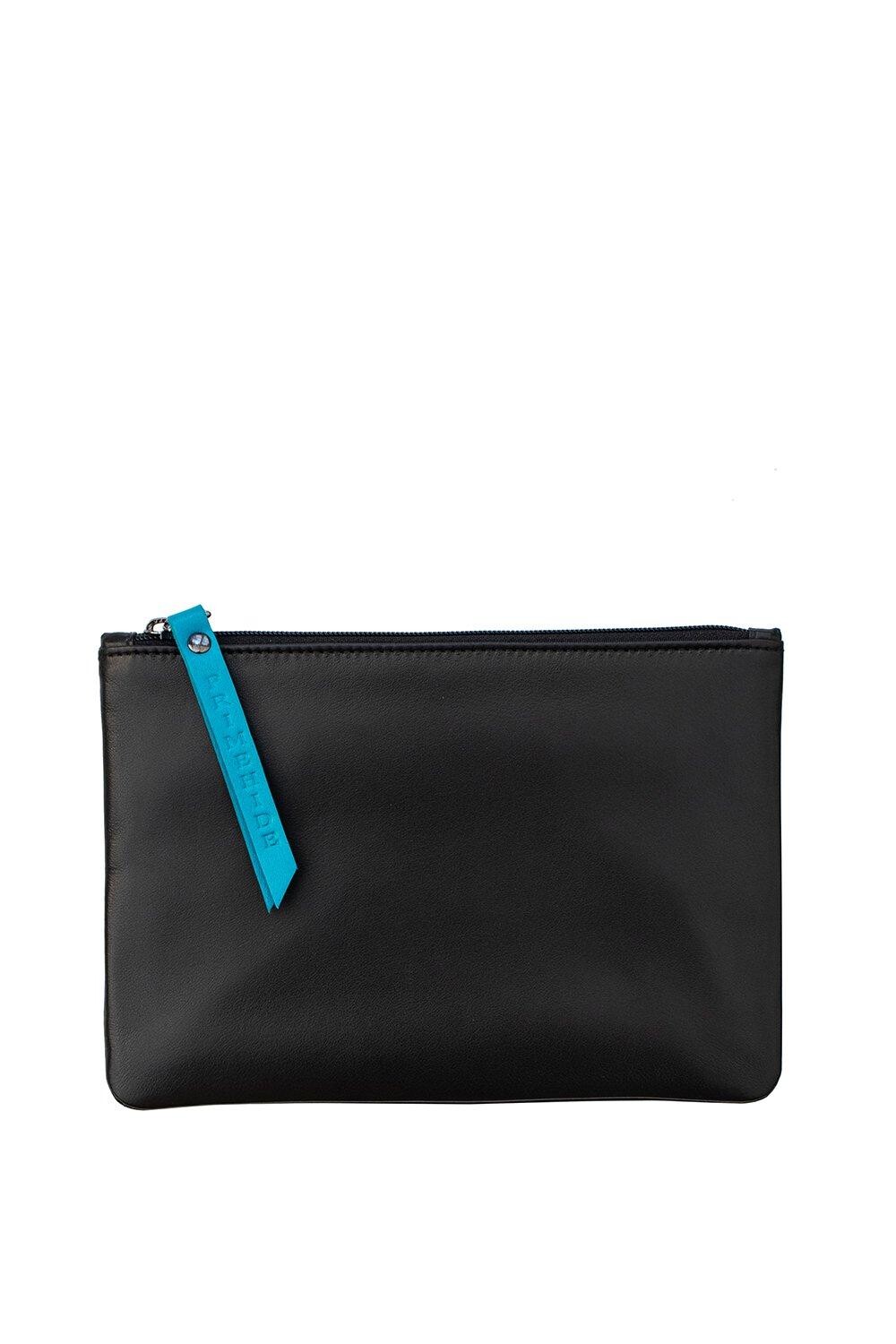 Кожаный клатч большого размера на молнии «Косметик» PRIMEHIDE, черный
Кожаный клатч большого размера на молнии «Косметик» PRIMEHIDE, черный