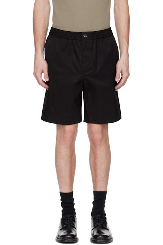 Черные шорты из твила AMI Paris
Черные шорты из твила AMI Paris