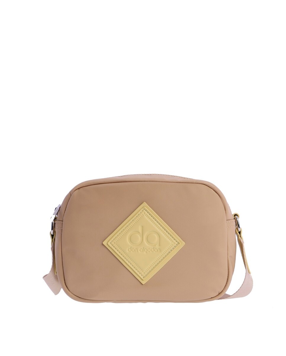 Бежевая женская сумка через плечо на молнии Don Algodón, бежевый
Бежевая женская сумка через плечо на молнии Don Algodón, бежевый