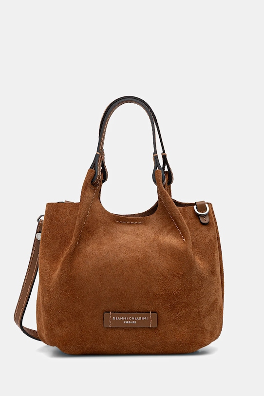 Сумка из замши dua Gianni Chiarini, коричневый
Сумка из замши dua Gianni Chiarini, коричневый