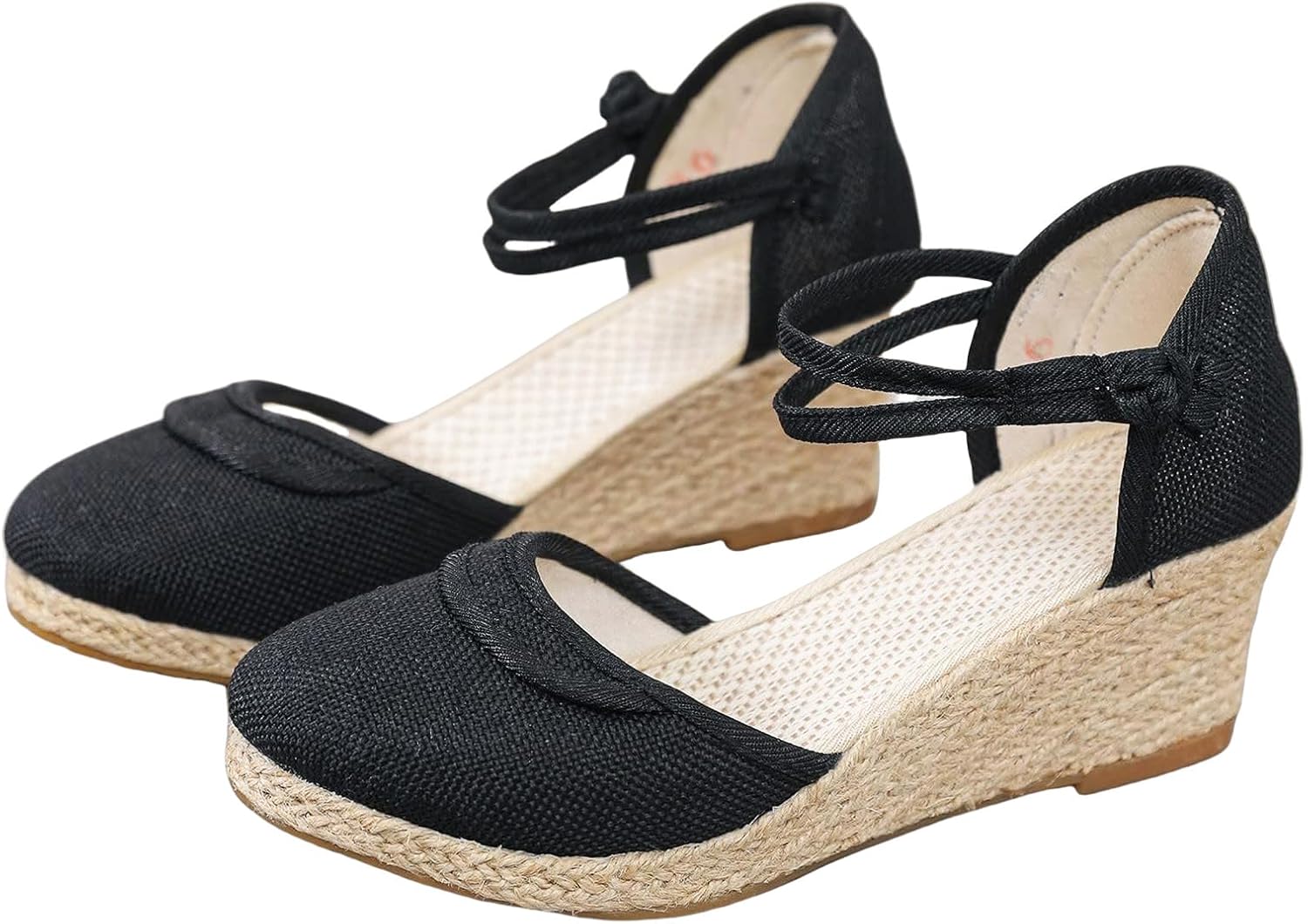 Женские закрытые сандалии на платформе ZWRXW, летние с ремешком на щиколотке, закрытым носком, эспадрильи, элегантные вечерние сандалии на платформе с поддержкой свода стопы, ортопедическая обувь для ходьбы, повседневная обувь, черный
Женские закрытые сандалии на платформе ZWRXW, летние с ремешком на щиколотке, закрытым носком, эспадрильи, элегантные вечерние сандалии на платформе с поддержкой свода стопы, ортопедическая обувь для ходьбы, повседневная обувь, черный