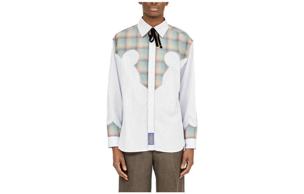 Рубашка унисекс синяя Maison Margiela, синий
Рубашка унисекс синяя Maison Margiela, синий