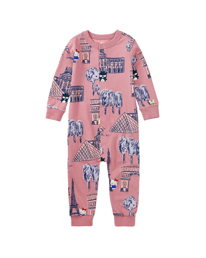 Комбинезон на кнопках Tea Collection HK & Friends, мультиколор 
Комбинезон на кнопках Tea Collection HK & Friends, мультиколор