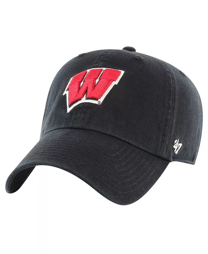 Мужская черная регулируемая шляпа Wisconsin Badgers в винтажном стиле '47 Brand, черный
Мужская черная регулируемая шляпа Wisconsin Badgers в винтажном стиле '47 Brand, черный